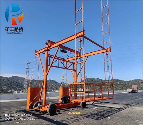 工程新突破 單邊橋梁檢測車一代研制成功，助力橋梁排水管安裝設備租賃升級